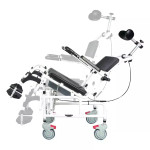 Mobiak Αναπηρικό Αμαξίδιο Μπάνιου Πτυσσόμενο 41cm 0805498 Λευκό